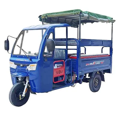 Electric cargo and passenger tricycle C-800B (LiFePO4 battery – 60V 90Ah)