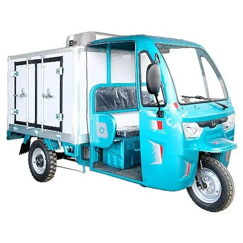 [VDC-C800A-LiFePO4Mn-60V-90AH-REFRIGERADO] Electric Cargo Tricycle with refrigerated box